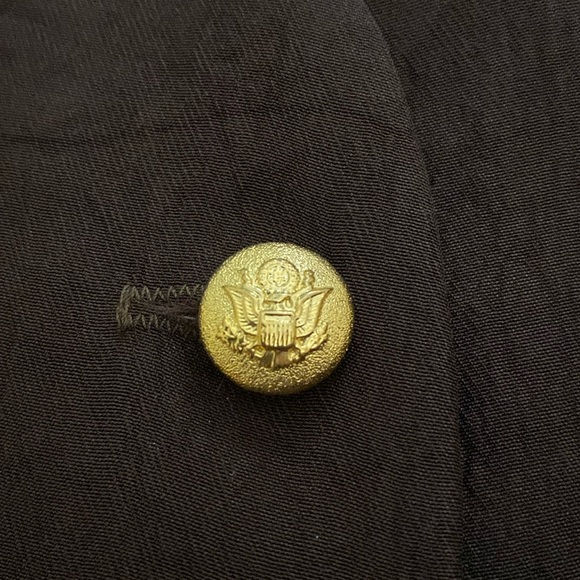 Christie of CA rayon brown sleeveless button down or vest. Size 14. NWT - Picture 8 of 10